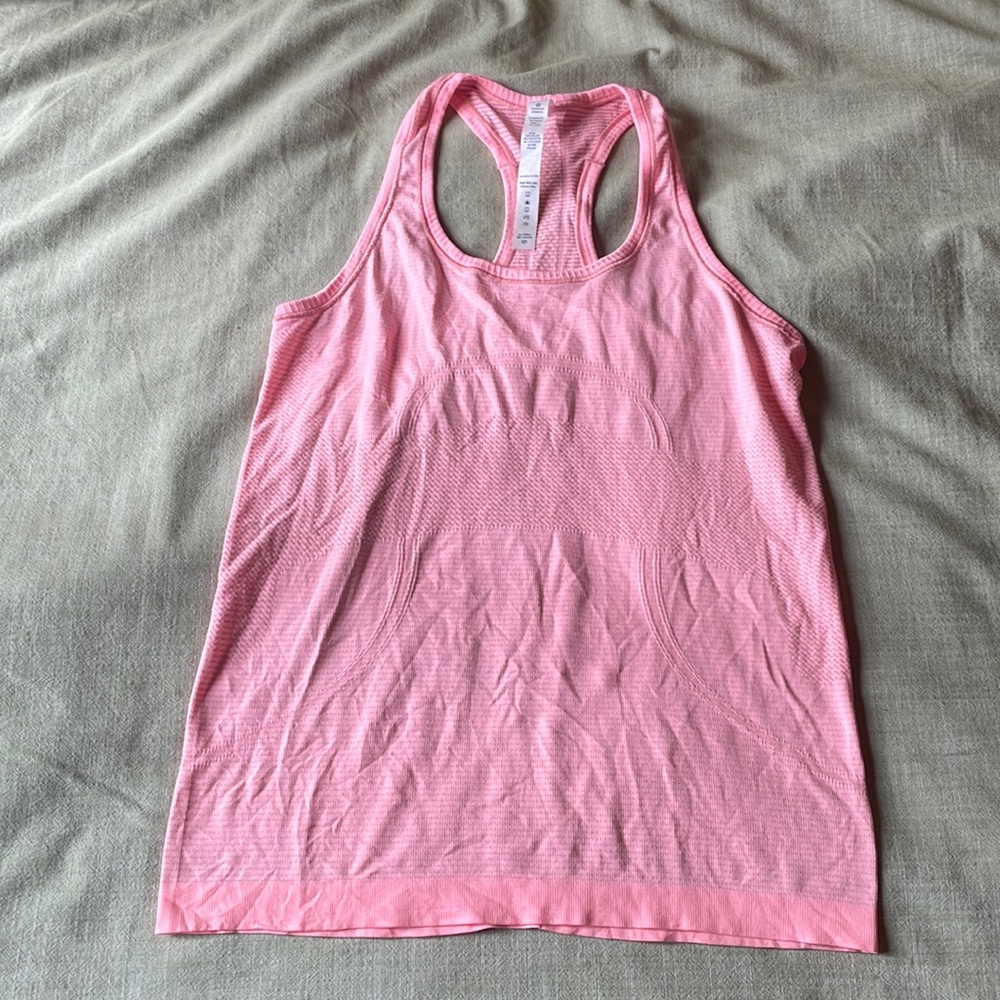 Lululemon Pink tank top